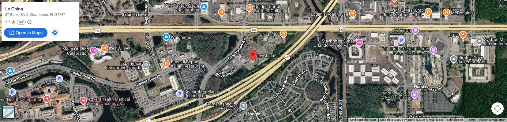 Location 37 Blake Blvd, Kissimmee, FL 34747